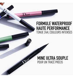 Diorshow On Stage Liner - Eyeliner - Waterproof liquid pen - Intense color held 24h Diorshow On Stage Liner - Eyeliner - Waterproof liquid pen - Intense color held 24h